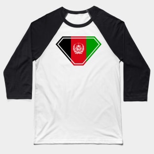 Afghanistan SuperEmpowered Baseball T-Shirt